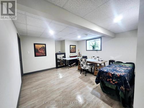 Family room with bump out for future F/P - 1485 Rapid Road, Whitewater Region, ON - Indoor