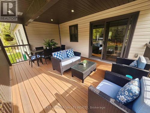 1485 Rapid Road, Whitewater Region, ON - Outdoor With Deck Patio Veranda With Exterior