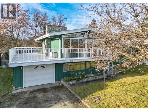 840 Matt Road, Kelowna, BC - Outdoor With Deck Patio Veranda