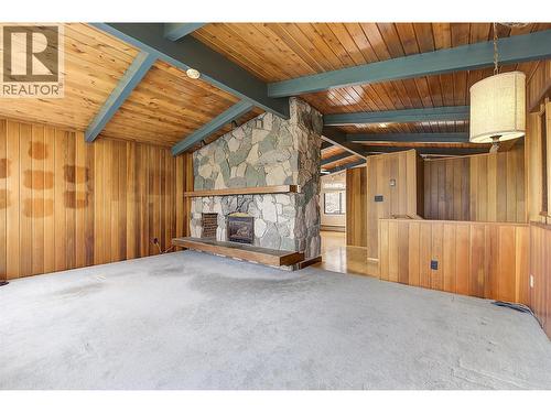 840 Matt Road, Kelowna, BC - Indoor With Fireplace