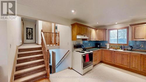 3315 Kirkfield Rd 6 Road, Kawartha Lakes (Carden), ON - Indoor Photo Showing Kitchen With Double Sink