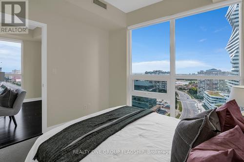 1909 - 510 Curran Place, Mississauga, ON - Indoor Photo Showing Bedroom
