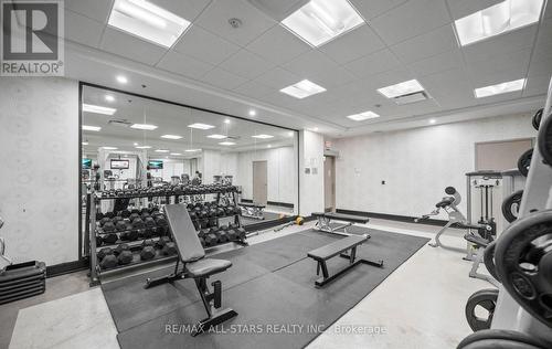 703 - 1060 Sheppard Avenue W, Toronto, ON - Indoor Photo Showing Gym Room