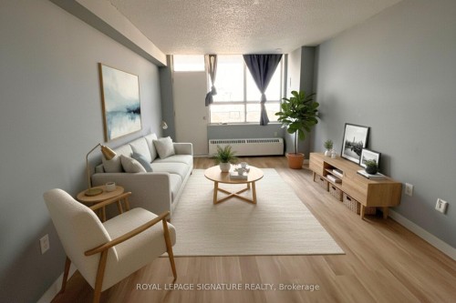 1211-200 Lotherton Pathway, Toronto, ON - Indoor Photo Showing Living Room