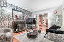 26 Garnet Street, St. Catharines (Facer), ON  - Indoor Photo Showing Living Room With Fireplace 