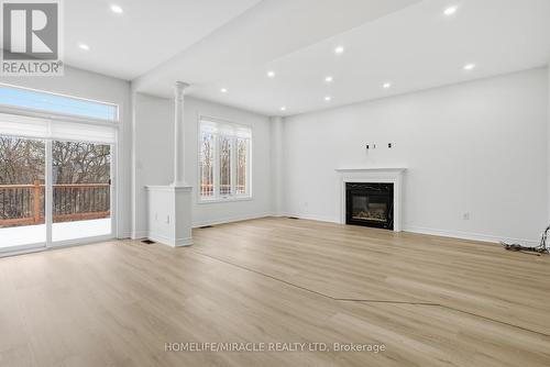 71 Skyvalley Drive, Brampton, ON - Indoor Photo Showing Living Room With Fireplace
