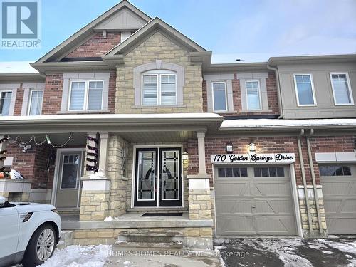 170 Golden Springs Drive, Brampton, ON - Outdoor With Facade