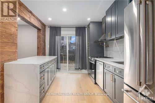 1834 D'Amour Crescent, Ottawa, ON - Indoor Photo Showing Kitchen With Stainless Steel Kitchen