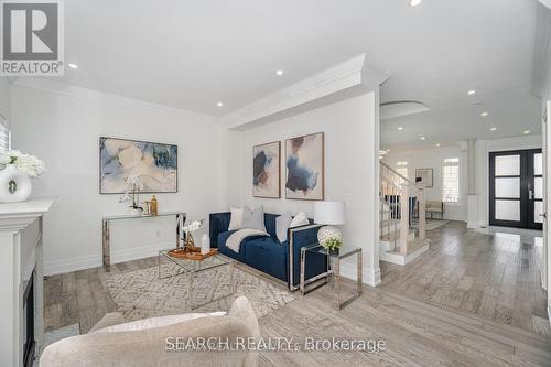 Upper - 20 Delmonico Road, Brampton, ON - Indoor Photo Showing Other Room With Fireplace