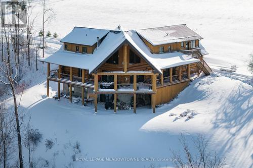 877360 5th Line  Mulmur ON Rear View - 877360 5Th Line E, Mulmur, ON - Outdoor