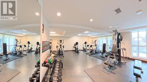 1901 - 234 Rideau Street, Ottawa, ON - Indoor Photo Showing Gym Room