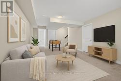 Family Room Virtual Staged - 