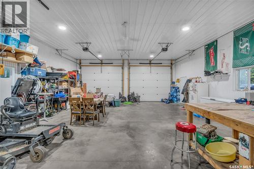 Smith Honoroski Acreage, Leask Rm No. 464, SK - Indoor Photo Showing Garage