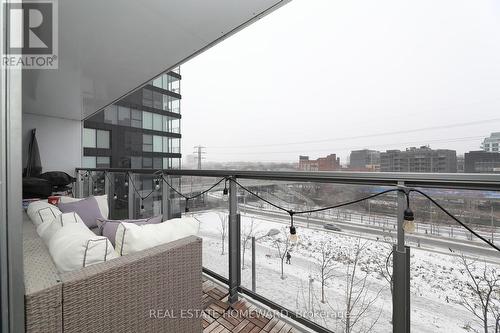 520 - 32 Trolley Crescent, Toronto, ON - Outdoor With Balcony