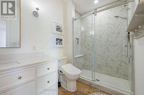 Ensuite washroom off the primary suite - 340 Roland Road, Pelham (North Pelham), ON 