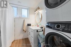 Main floor laundry - 