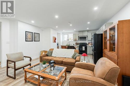 Kitchen/living room in in-law suite downstairs - 340 Roland Road, Pelham (North Pelham), ON 