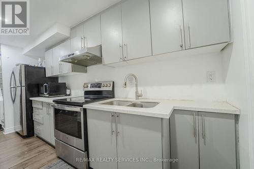 132 Lauraglen Crescent, Brampton, ON - Indoor Photo Showing Kitchen With Double Sink