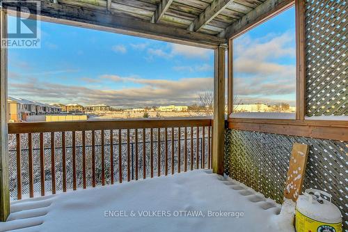 21 Drayton Private, Ottawa, ON - Outdoor With Balcony With View