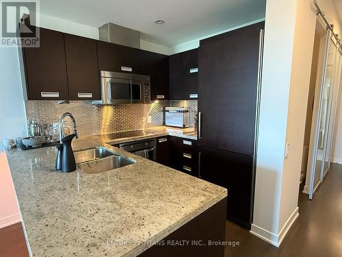 2015 - 88 Park Lawn Road, Toronto, ON - Indoor Photo Showing Kitchen With Double Sink With Upgraded Kitchen