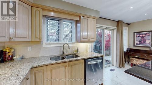 3022 Dalehurst Drive, Mississauga, ON - Indoor Photo Showing Kitchen With Double Sink
