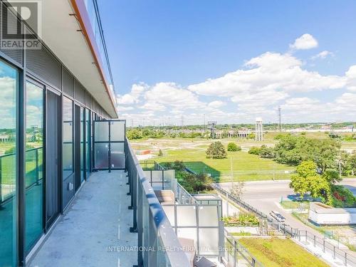 Summer View North - 816 - 30 Shore Breeze Drive, Toronto, ON - Outdoor With Balcony With View