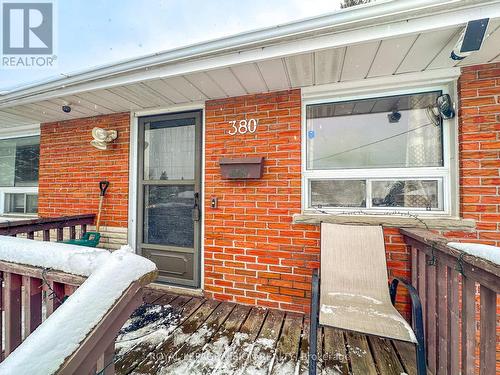 Main Floor - 380 Arbor Court, Oshawa, ON - Outdoor With Exterior