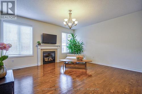 83 Hawksbury Road, Markham, ON - Indoor Photo Showing Living Room With Fireplace