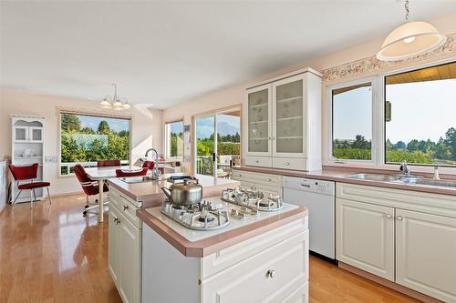 1701 Erickson Road, Creston, BC - Indoor Photo Showing Kitchen With Double Sink