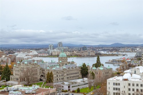 1603-647 Michigan St, Victoria, BC - Outdoor With Body Of Water With View