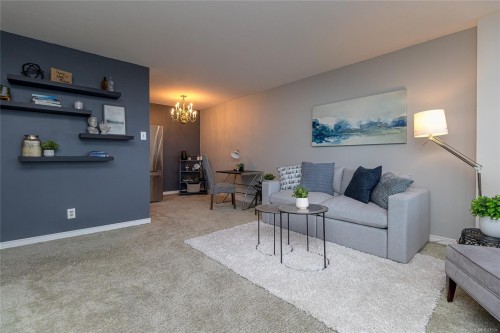 1603-647 Michigan St, Victoria, BC - Indoor Photo Showing Living Room