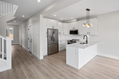 A-6521 Noblewood Pl, Sooke, BC - Indoor Photo Showing Kitchen With Upgraded Kitchen