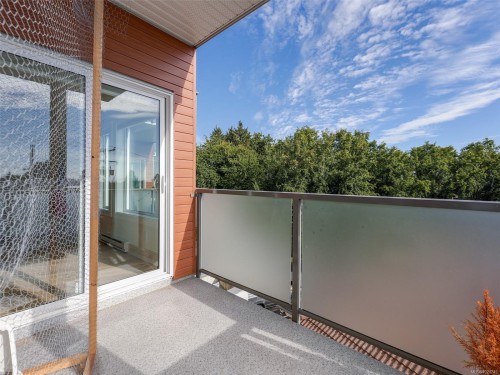 307-7098 Wallace Dr, Central Saanich, BC - Outdoor With Balcony With Exterior