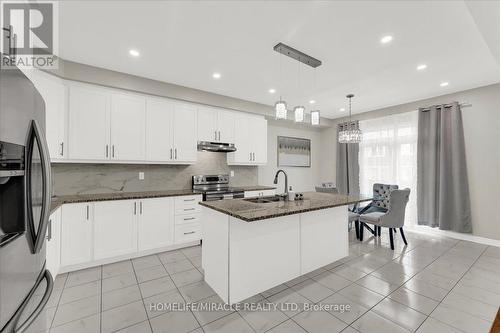 75 Compass Trail, Cambridge, ON - Indoor Photo Showing Kitchen With Double Sink With Upgraded Kitchen