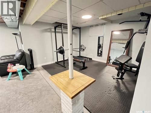 310 Louis Avenue, Maple Creek, SK - Indoor Photo Showing Gym Room