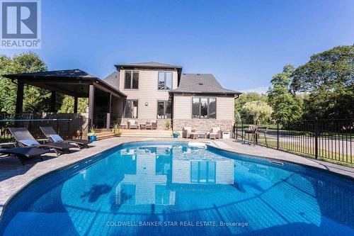 8037 Springwater Road, Central Elgin, ON - Outdoor With In Ground Pool With Backyard
