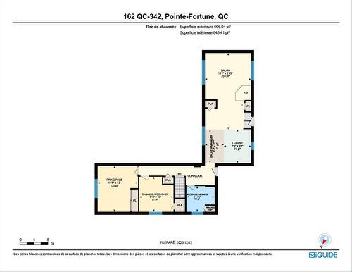 Plan (croquis) - 162 Route 342, Pointe-Fortune, QC - Other