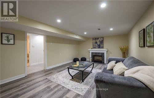 Lower - 6 Kirkton Court, London North (North H), ON - Indoor With Fireplace