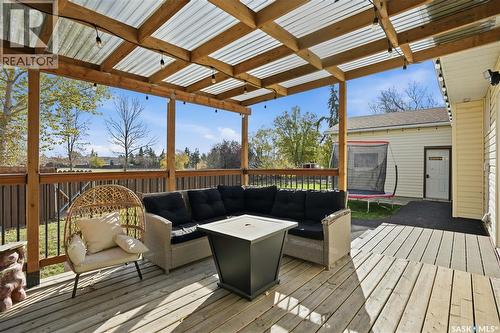 86 Mackenzie Crescent, Regina, SK - Outdoor With Deck Patio Veranda With Exterior