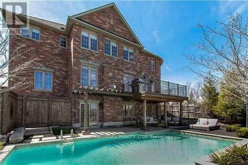 2485 Meadowridge Drive, Oakville, ON - Outdoor With In Ground Pool