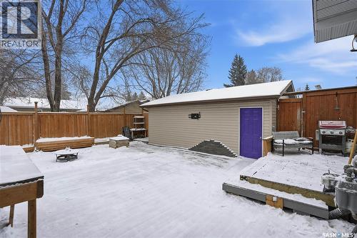 1307 Brown Street, Regina, SK - Outdoor With Deck Patio Veranda