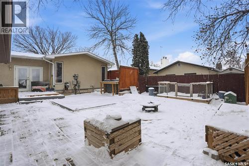 1307 Brown Street, Regina, SK - Outdoor With Deck Patio Veranda