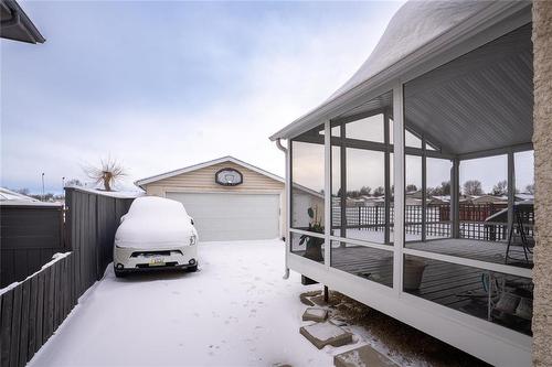 22 Haddon Road, Winnipeg, MB - Outdoor With Deck Patio Veranda With Exterior