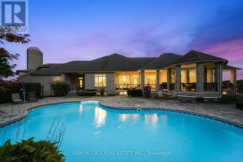 5431 Appleby Line, Burlington, ON - Outdoor With In Ground Pool With Deck Patio Veranda