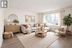 Staged living room - 