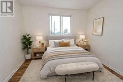 Staged bedroom - 