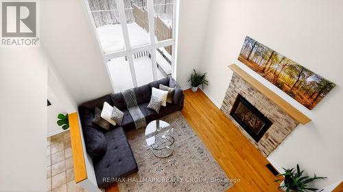 143 Borealis Crescent, Ottawa, ON - Indoor With Fireplace