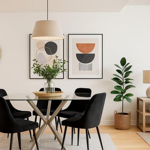 Salle à manger - 204-1455 Rue Towers, Montréal (Ville-Marie), QC - Indoor Photo Showing Dining Room