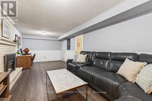 16 Forestgate Drive, Hamilton, ON - Indoor Photo Showing Living Room With Fireplace