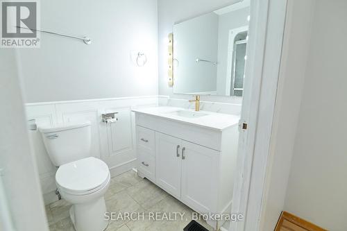 Master bedroom with private washroom and Bathtub - 81 Main Street, Brock, ON - Indoor Photo Showing Bathroom